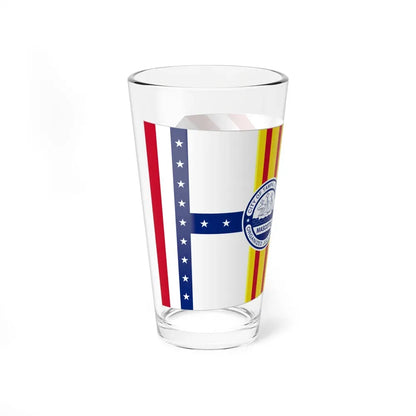 Flag of Tampa, Florida - Pint Glass 16oz - Go Mug Yourself