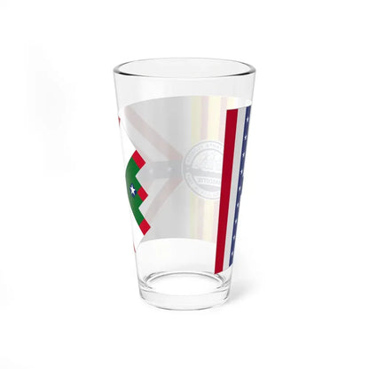 Flag of Tampa, Florida - Pint Glass 16oz - Go Mug Yourself