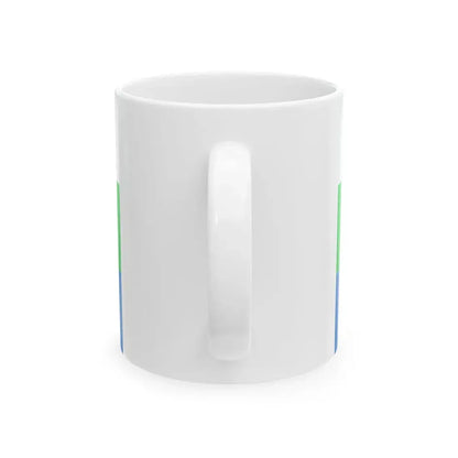 Flag of Tamsalu (Estonia) White Coffee Mug - Go Mug Yourself