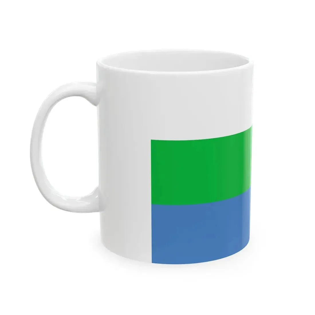 Flag of Tamsalu (Estonia) White Coffee Mug - Go Mug Yourself