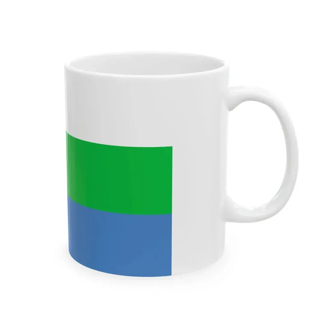 Flag of Tamsalu (Estonia) White Coffee Mug - Go Mug Yourself