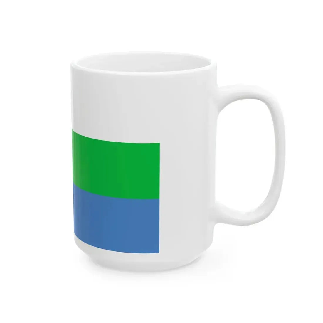 Flag of Tamsalu (Estonia) White Coffee Mug - Go Mug Yourself