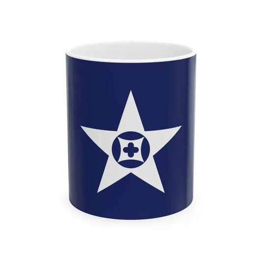 Flag of Tanabe Wakayama (Japan) White Coffee Mug 11oz - Go Mug Yourself