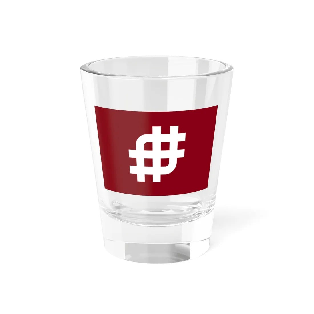 Flag of Tanashi Tokyo 1967-2001 (Japan) Shot Glass 1.5oz 1.5oz - Go Mug Yourself