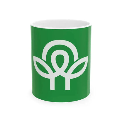 Flag of Tanba Hyogo (Japan) White Coffee Mug 11oz - Go Mug Yourself