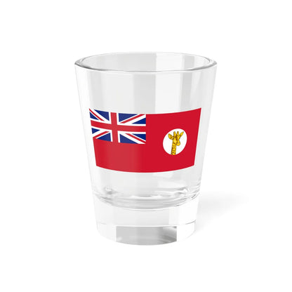 Flag of Tanganyika 1923-1961 (Tanzania) Shot Glass 1.5oz 1.5oz - Go Mug Yourself