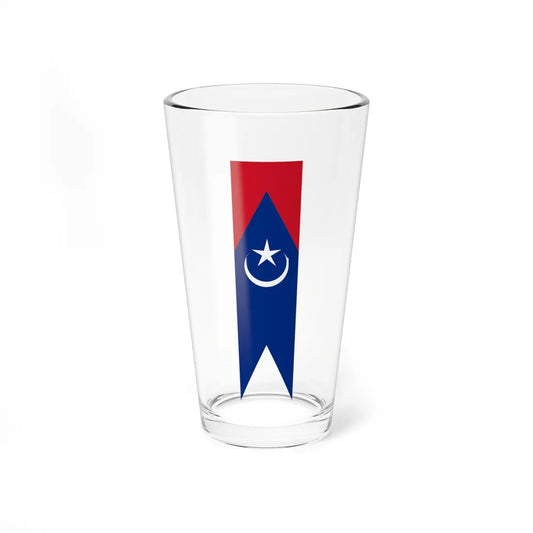 Flag of Tangkak Johor vertical (Malaysia) Pint Glass 16oz 16oz - Go Mug Yourself