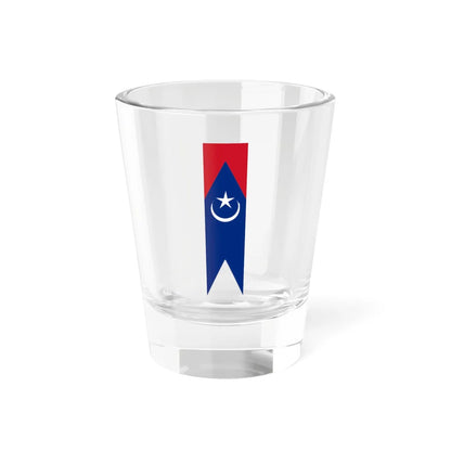 Flag of Tangkak Johor vertical (Malaysia) Shot Glass 1.5oz 1.5oz - Go Mug Yourself