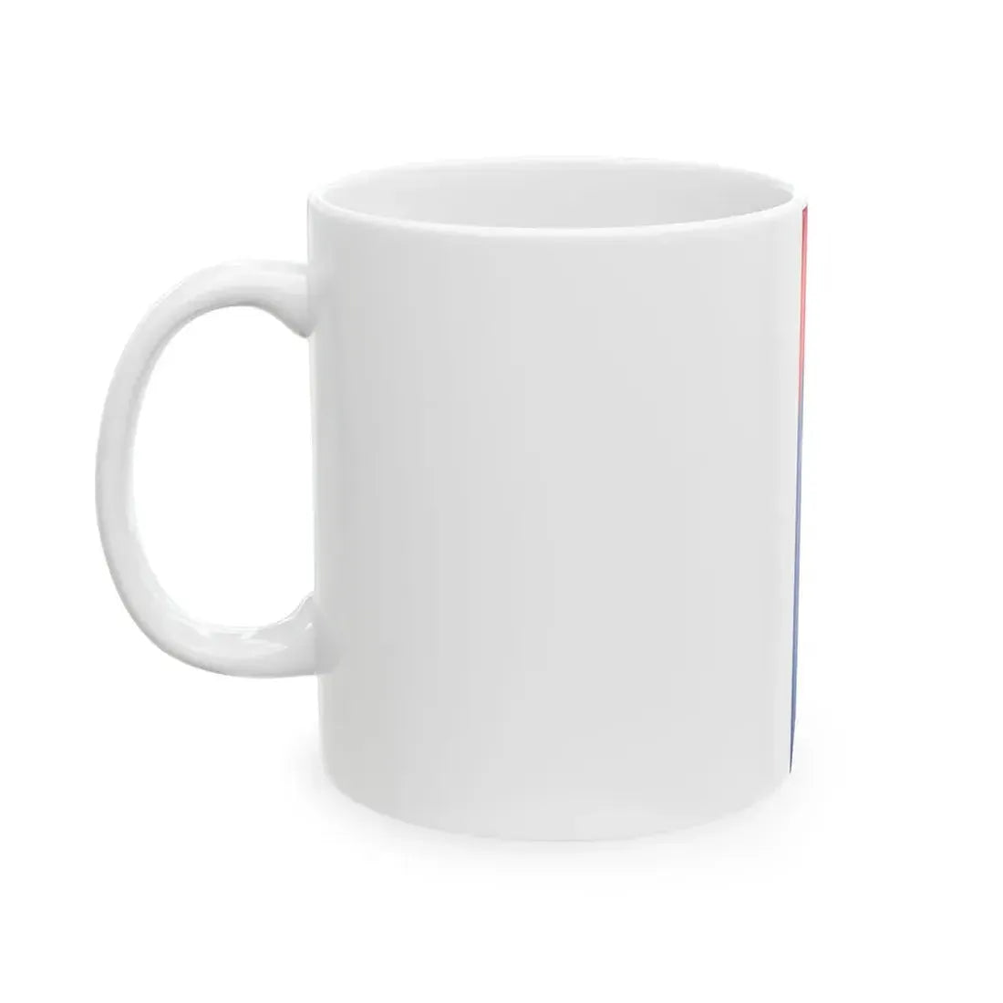 Flag of Tangkak Johor vertical (Malaysia) White Coffee Mug - Go Mug Yourself