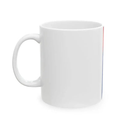 Flag of Tangkak Johor vertical (Malaysia) White Coffee Mug - Go Mug Yourself