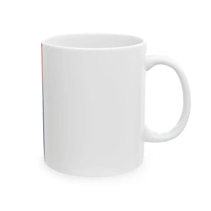 Flag of Tangkak Johor vertical (Malaysia) White Coffee Mug - Go Mug Yourself