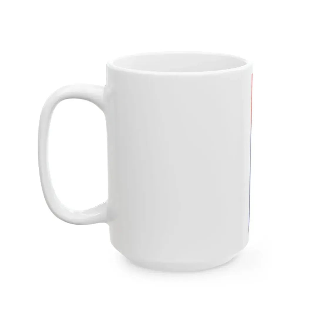 Flag of Tangkak Johor vertical (Malaysia) White Coffee Mug - Go Mug Yourself