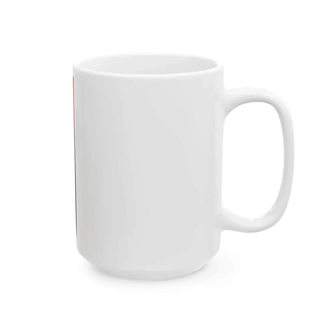Flag of Tangkak Johor vertical (Malaysia) White Coffee Mug - Go Mug Yourself