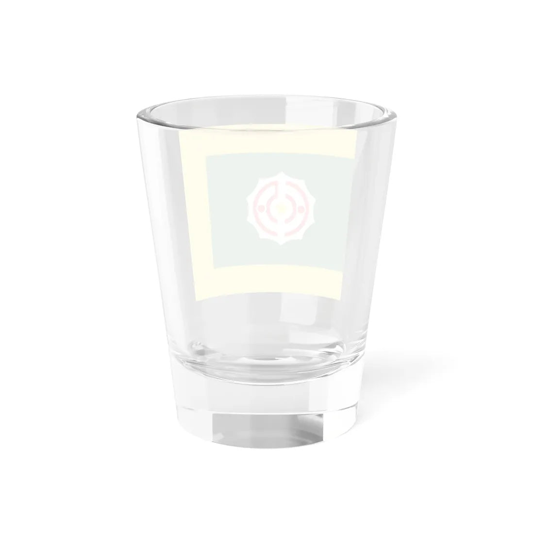 Flag of Tanno Hokkaido 1946-2006 fringed (Japan) Shot Glass 1.5oz - Go Mug Yourself