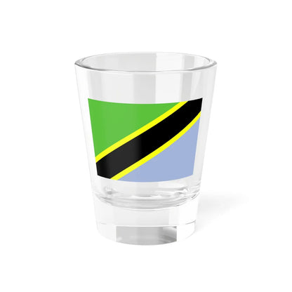 Flag of Tanzania WFB 2000 (Tanzania) Shot Glass 1.5oz 1.5oz - Go Mug Yourself