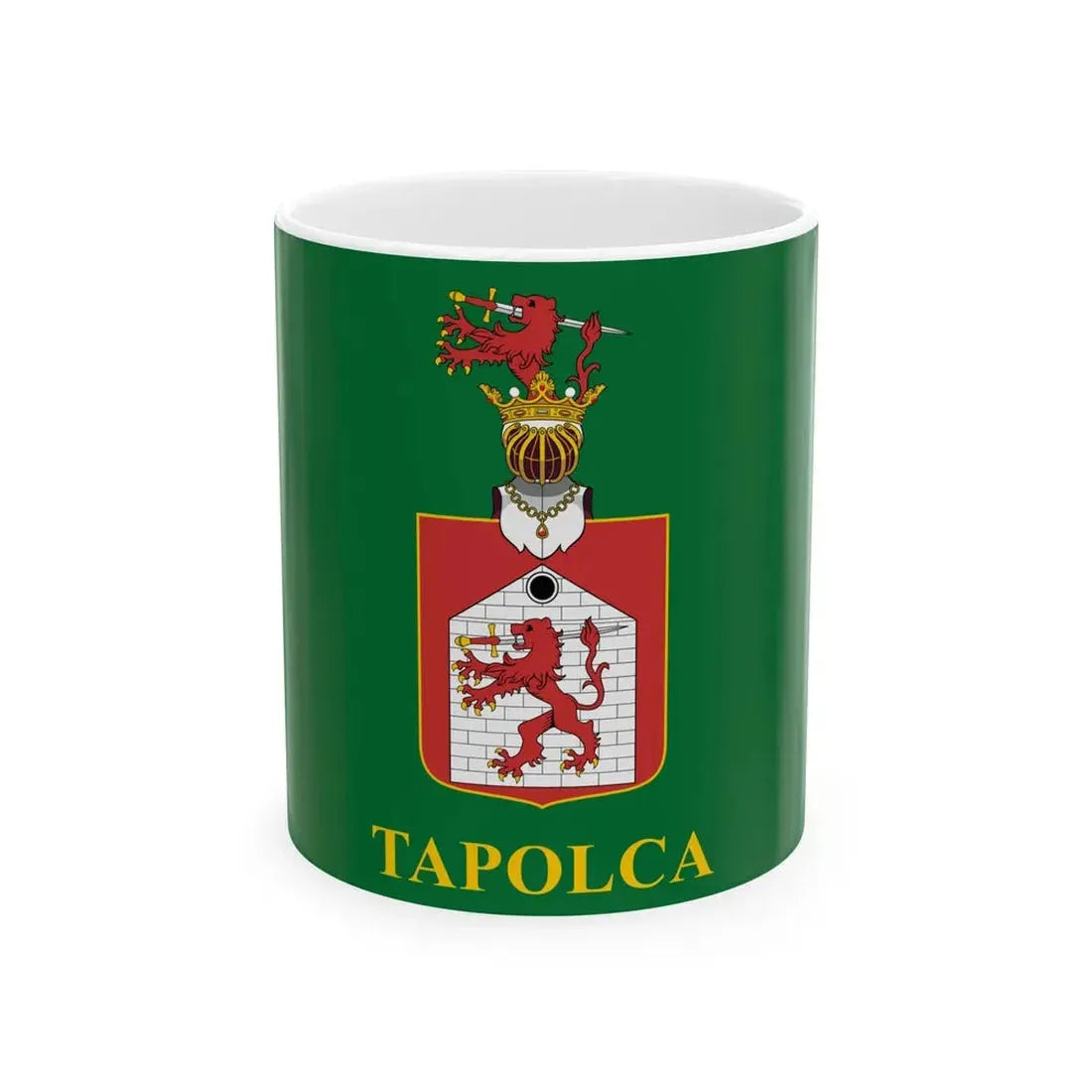 Flag of Tapolca (Hungary) White Coffee Mug 11oz - Go Mug Yourself