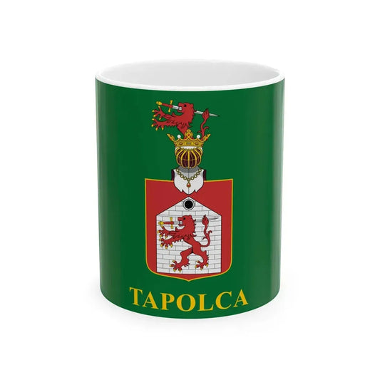 Flag of Tapolca (Hungary) White Coffee Mug 11oz - Go Mug Yourself