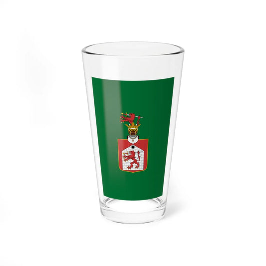 Flag of Tapolca vertical (Hungary) Pint Glass 16oz 16oz - Go Mug Yourself