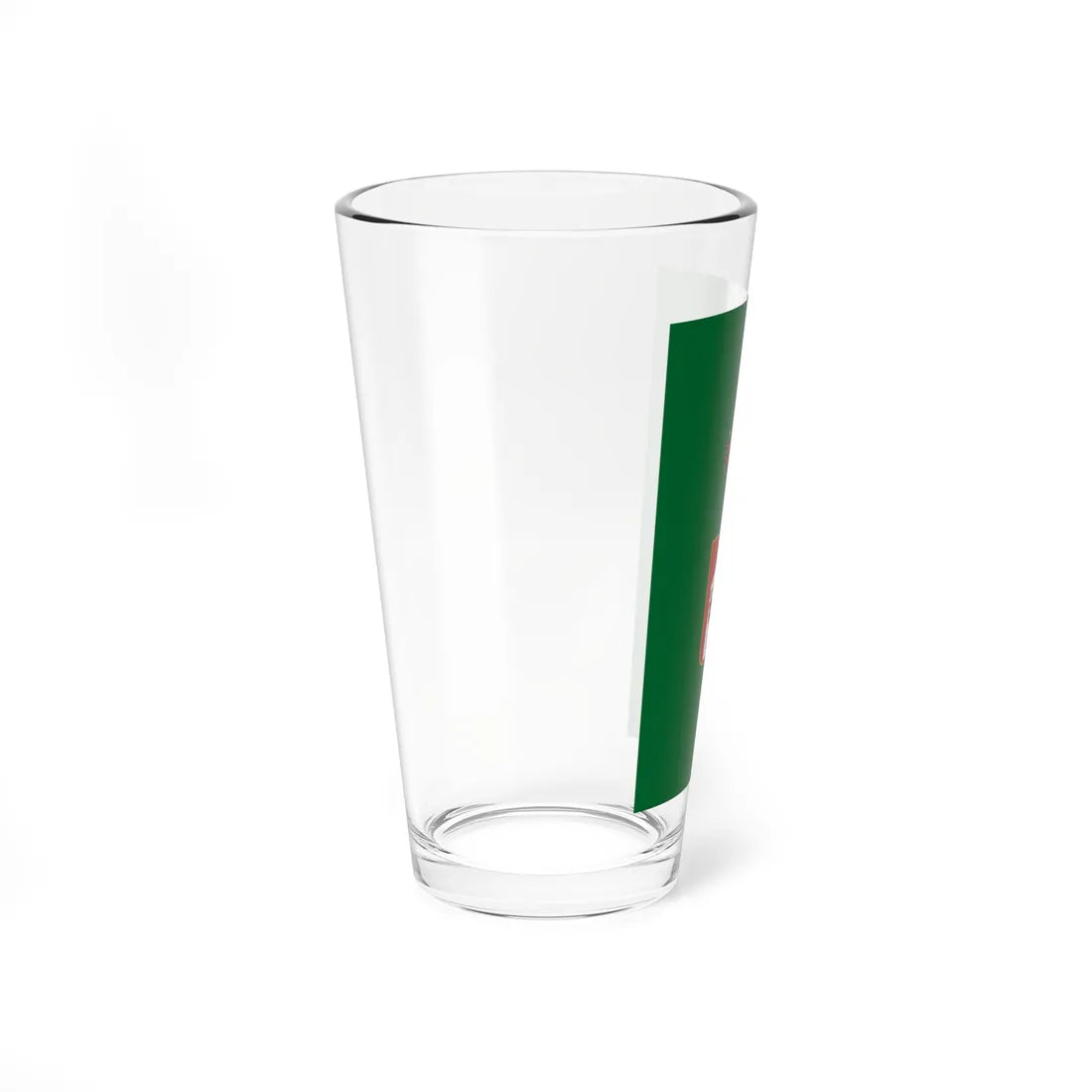 Flag of Tapolca vertical (Hungary) Pint Glass 16oz - Go Mug Yourself