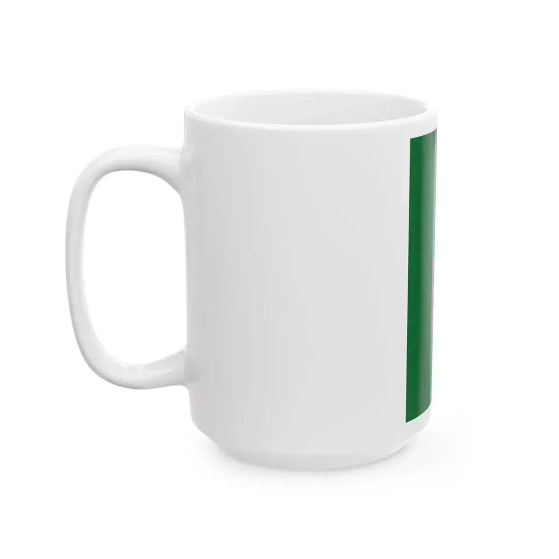 Flag of Tapolca vertical (Hungary) White Coffee Mug - Go Mug Yourself