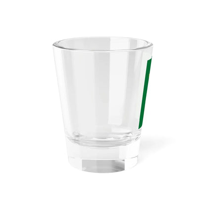 Flag of Tapolca vertical variant (Hungary) Shot Glass 1.5oz - Go Mug Yourself