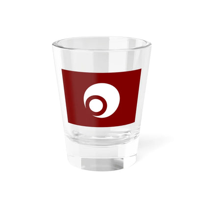 Flag of Taragi Kumamoto (Japan) Shot Glass 1.5oz 1.5oz - Go Mug Yourself