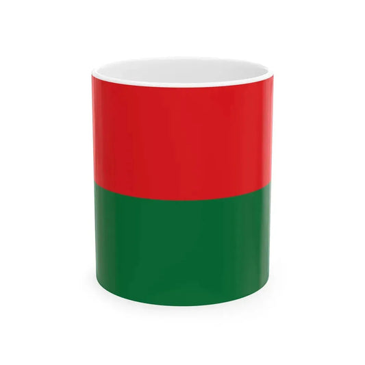 Flag of Tarai-Madhesh Loktantrik Party (Nepal) White Coffee Mug 11oz - Go Mug Yourself