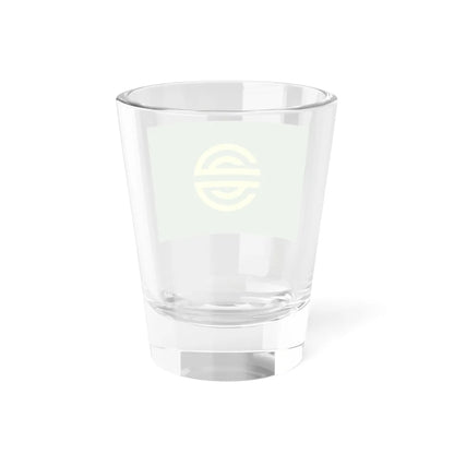 Flag of Tarama Okinawa no text (Japan) Shot Glass 1.5oz - Go Mug Yourself