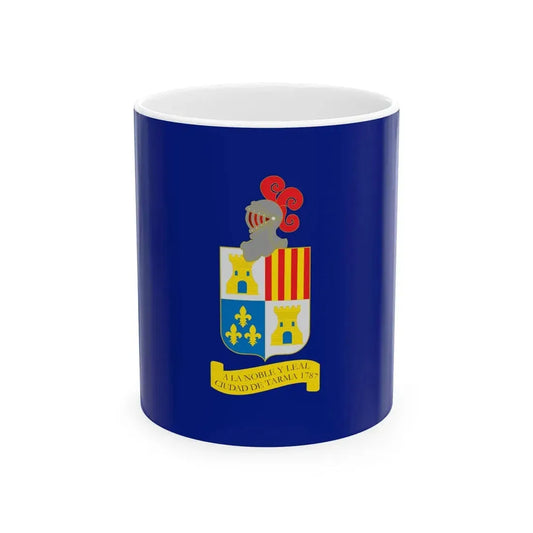 Flag of Tarma (Peru) White Coffee Mug 11oz - Go Mug Yourself