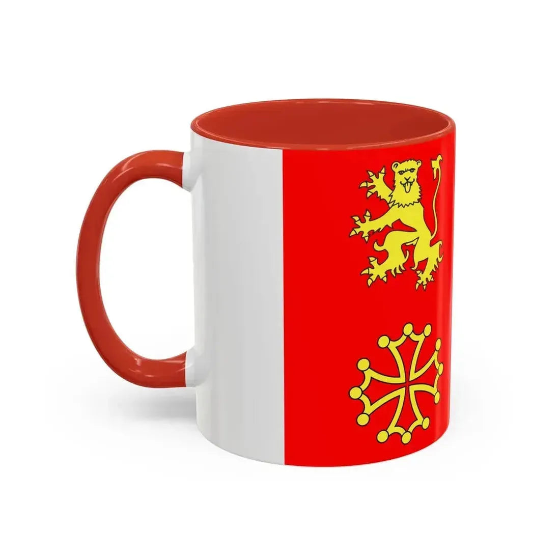 Flag of Tarn et Garonne France - Accent Coffee Mug - Go Mug Yourself