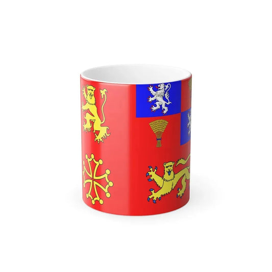 Flag of Tarn et Garonne France - Color Changing Coffee Mug 11oz - Go Mug Yourself