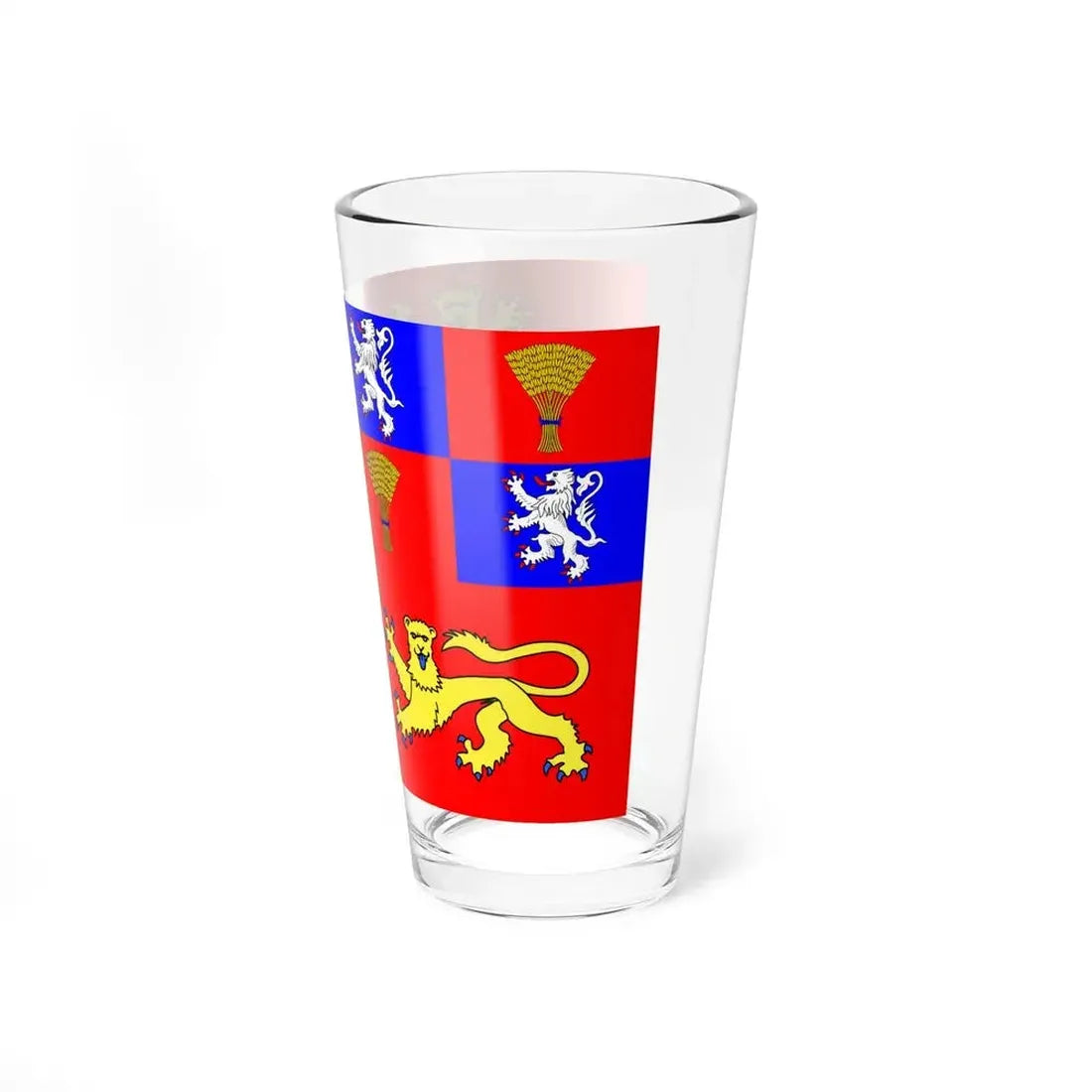 Flag of Tarn et Garonne France - Pint Glass 16oz - Go Mug Yourself