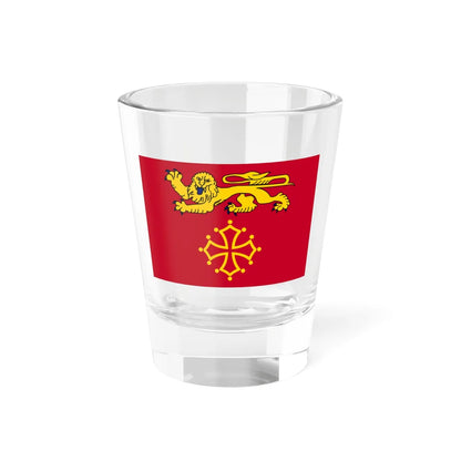 Flag of Tarn-et-Garonne variant (France) Shot Glass 1.5oz 1.5oz - Go Mug Yourself