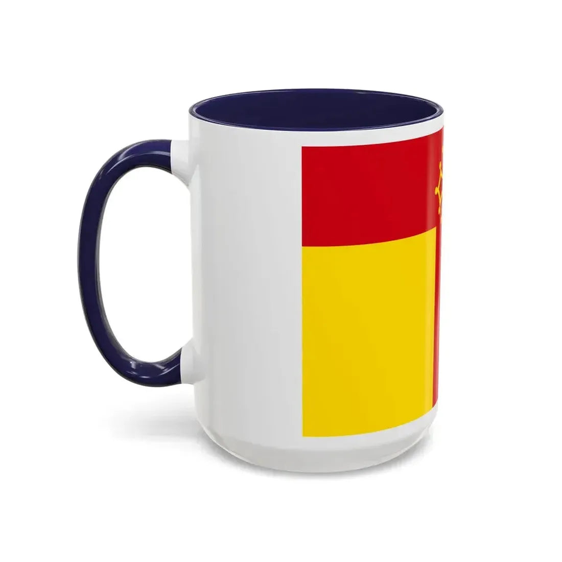 Flag of Tarn France - Accent Coffee Mug - Go Mug Yourself