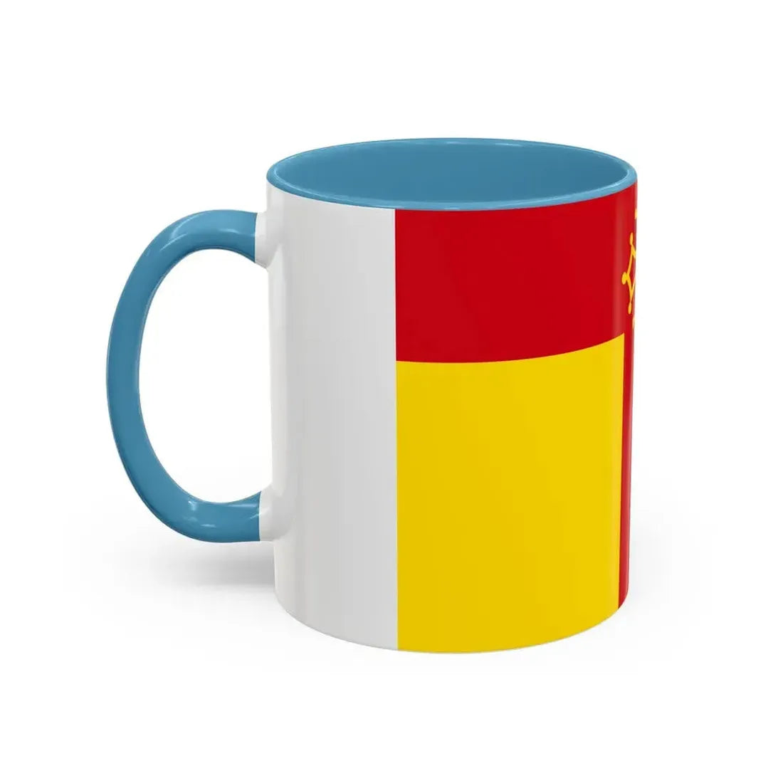 Flag of Tarn France - Accent Coffee Mug - Go Mug Yourself