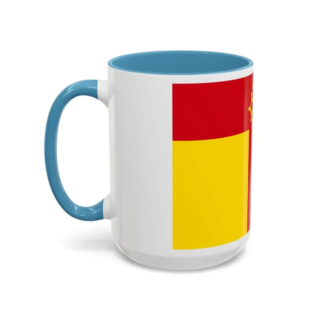Flag of Tarn France - Accent Coffee Mug - Go Mug Yourself