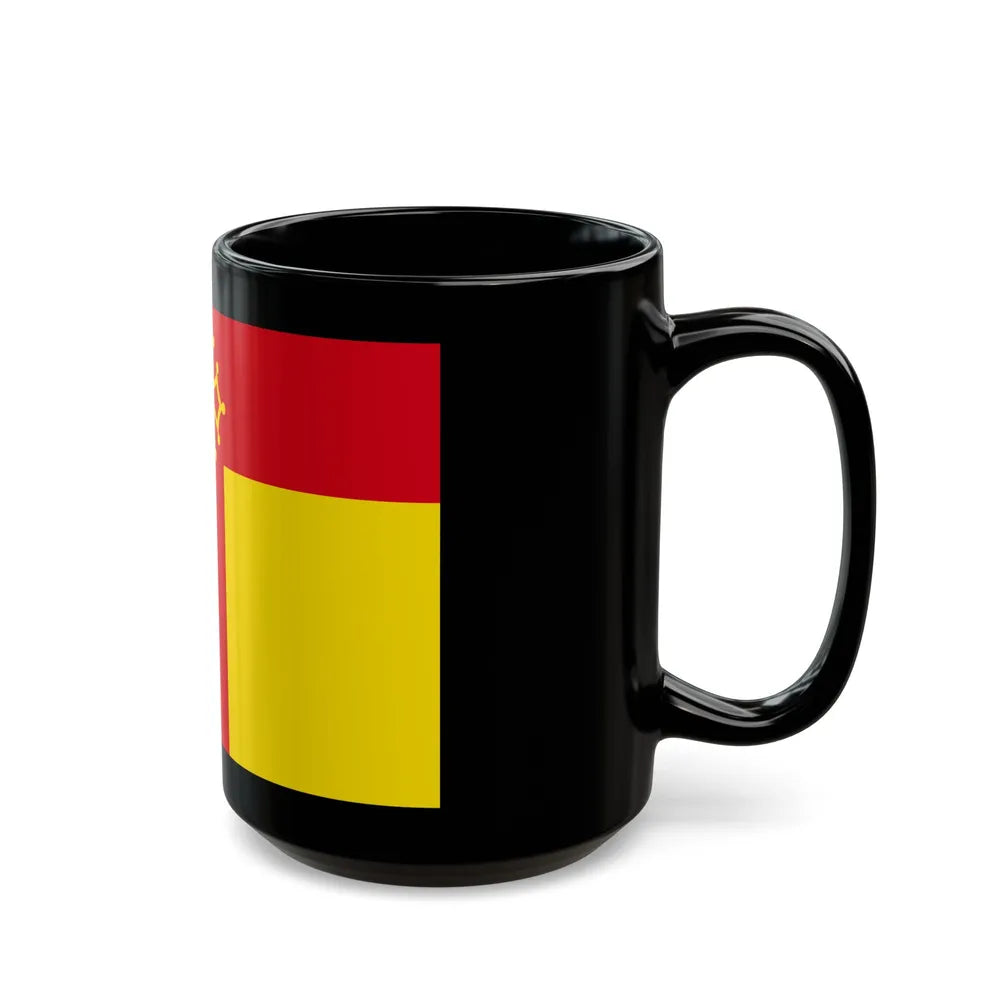 Flag of Tarn France - Black Coffee Mug-Go Mug Yourself