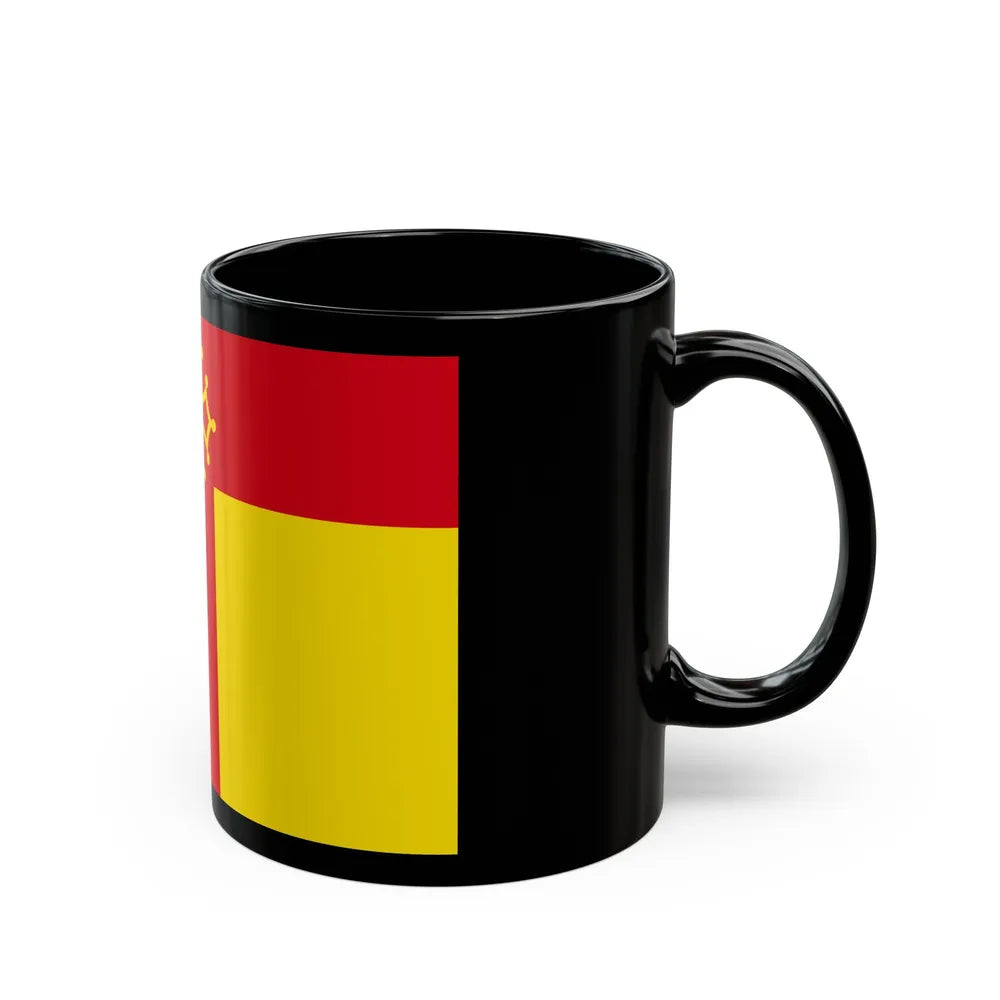 Flag of Tarn France - Black Coffee Mug-Go Mug Yourself