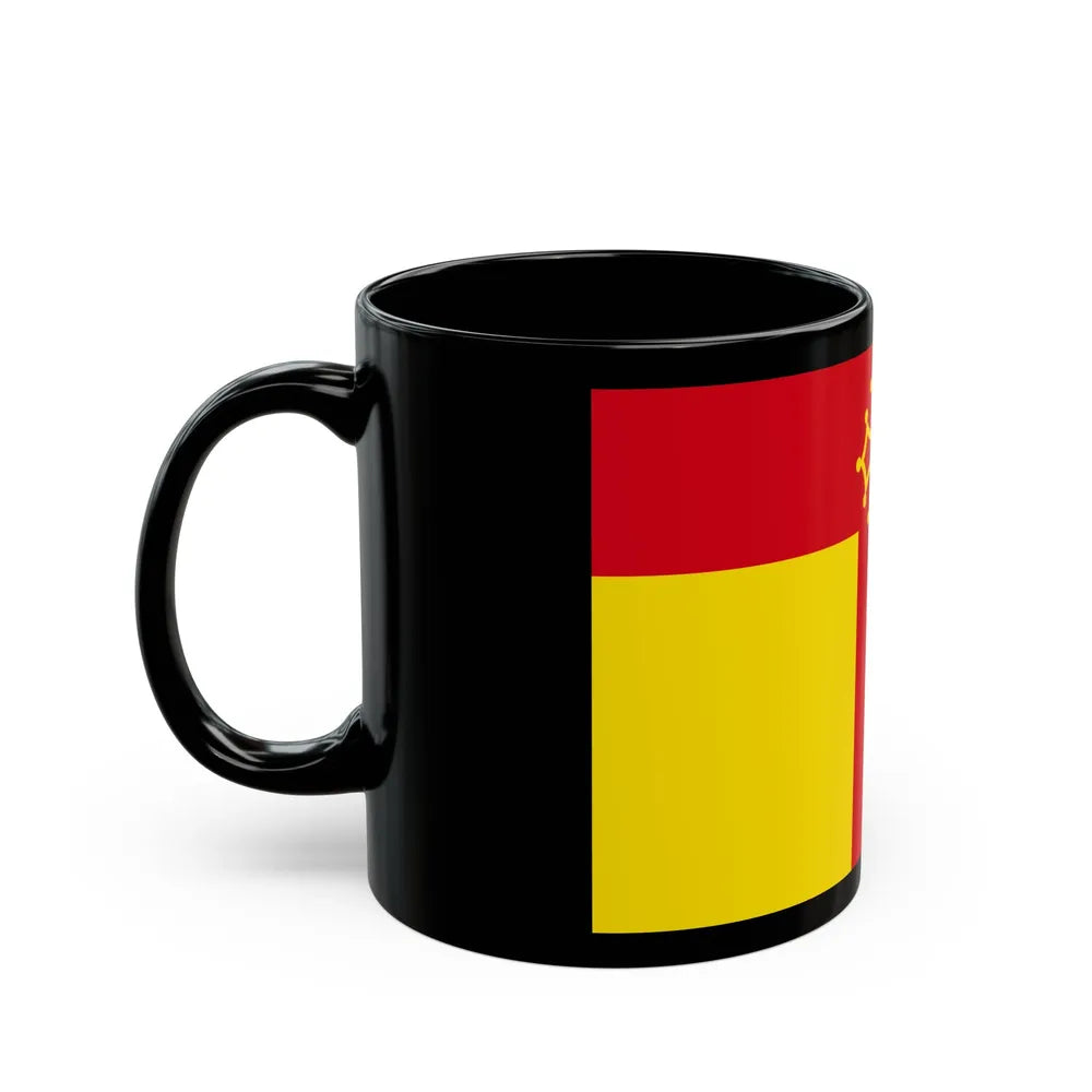 Flag of Tarn France - Black Coffee Mug-Go Mug Yourself