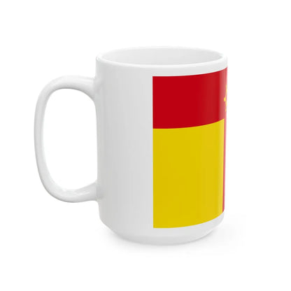 Flag of Tarn France - White Coffee Mug-Go Mug Yourself