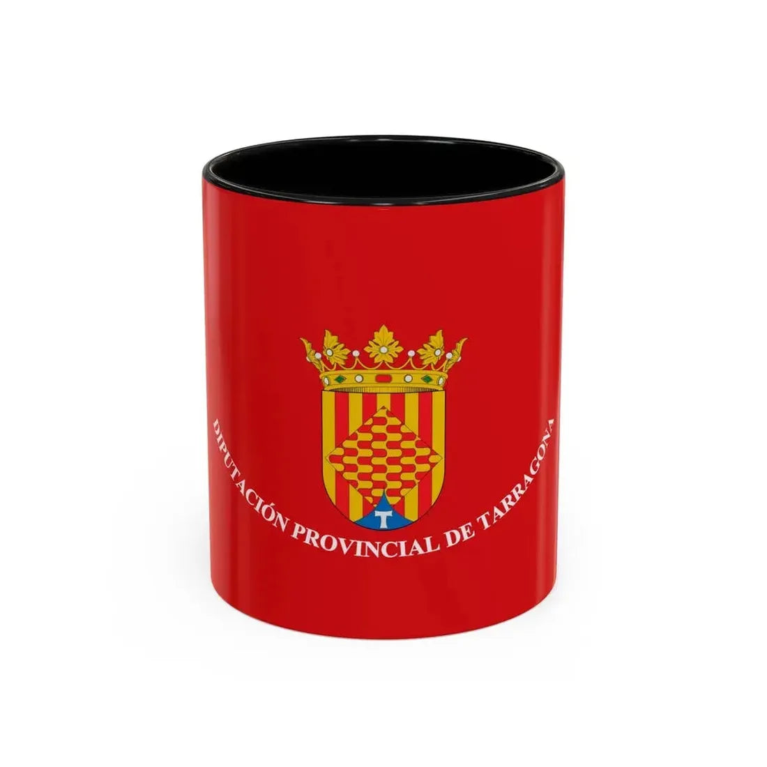 Flag of Tarragona Spain - Accent Coffee Mug 11oz Black - Go Mug Yourself