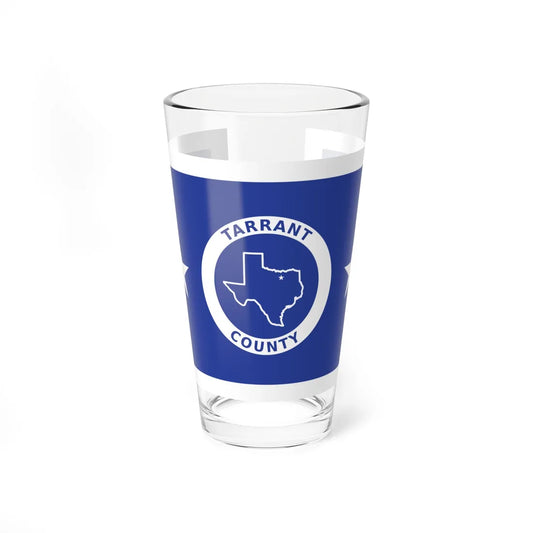 Flag of Tarrant County Texas (United States) Pint Glass 16oz 16oz - Go Mug Yourself