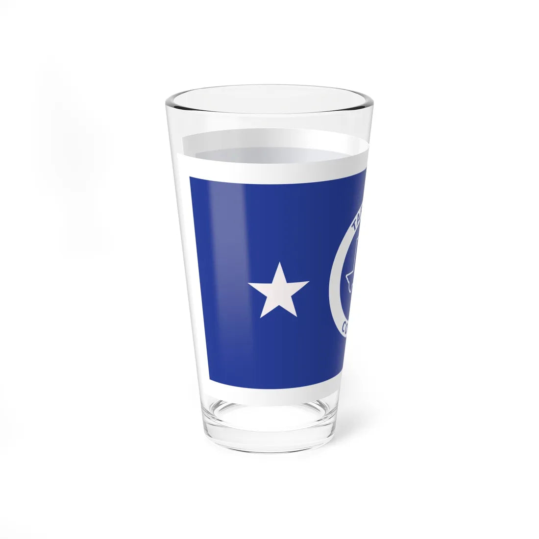 Flag of Tarrant County Texas (United States) Pint Glass 16oz - Go Mug Yourself