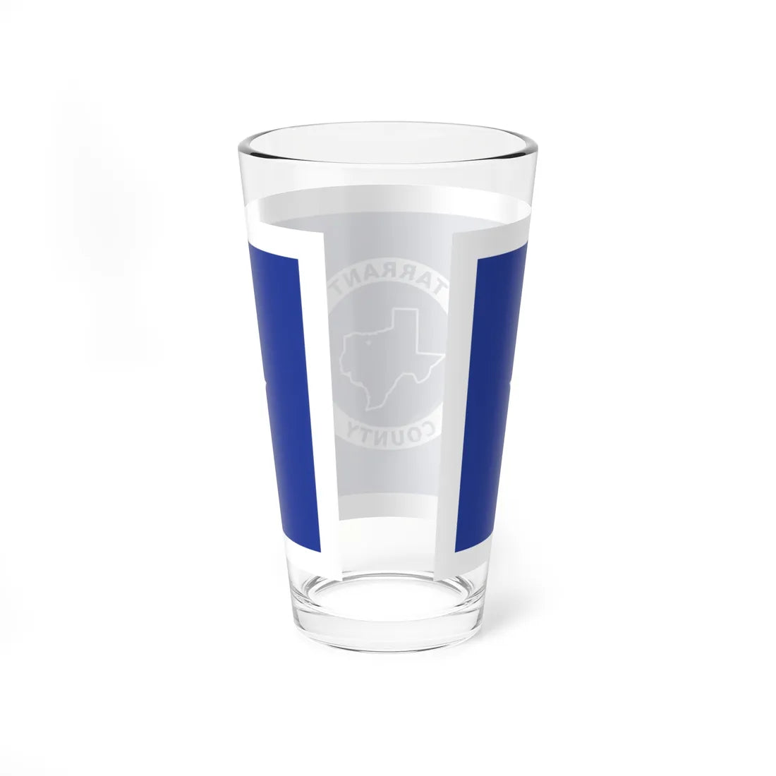 Flag of Tarrant County Texas (United States) Pint Glass 16oz - Go Mug Yourself