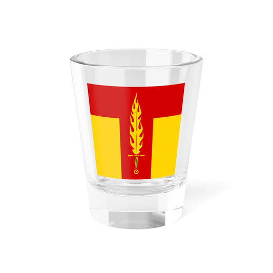 Flag of Tartakiv (Ukraine) Shot Glass 1.5oz 1.5oz - Go Mug Yourself