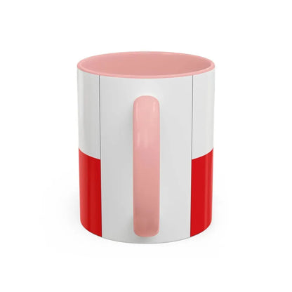 Flag of Tartu Estonia - Accent Coffee Mug - Go Mug Yourself