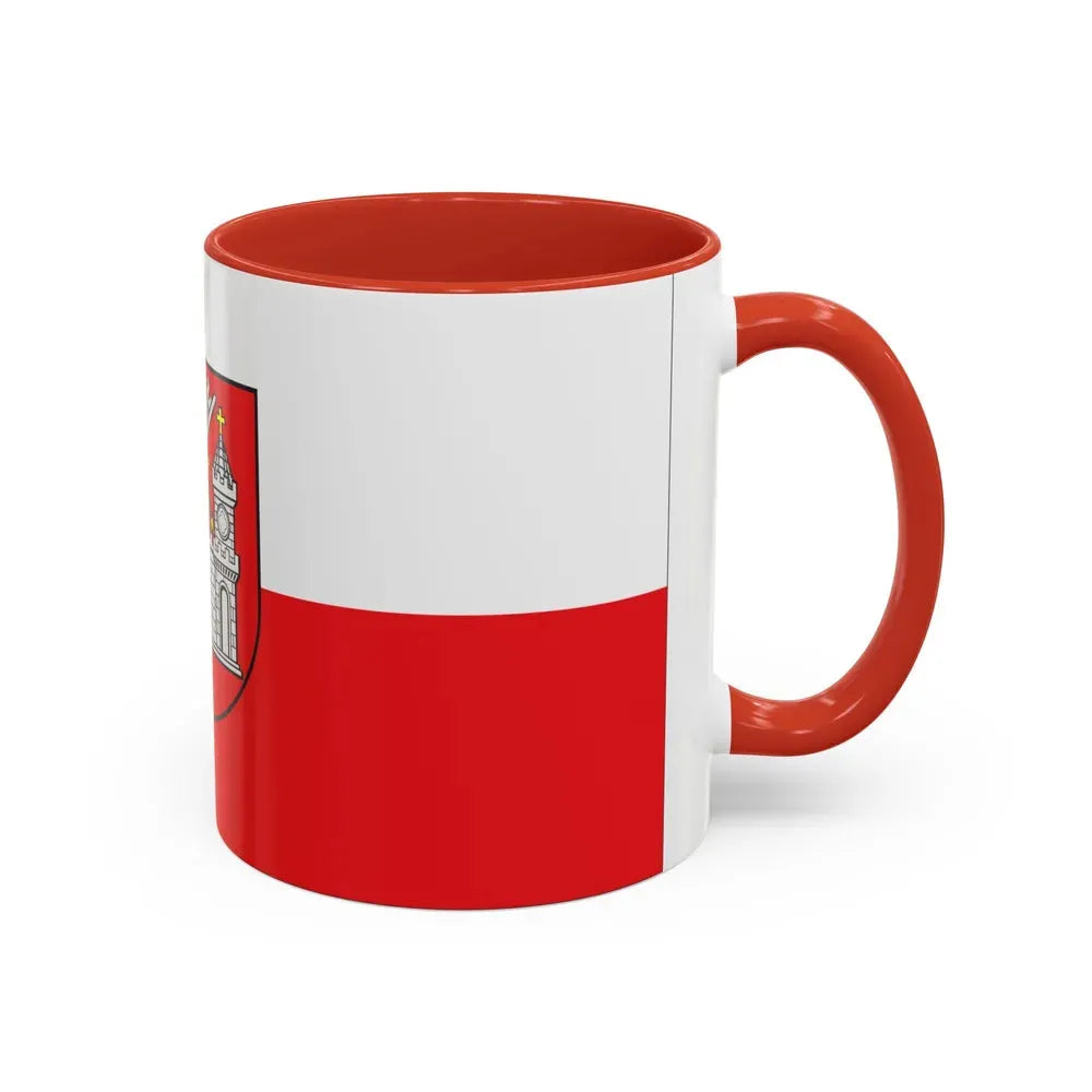 Flag of Tartu Estonia - Accent Coffee Mug - Go Mug Yourself