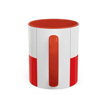 Flag of Tartu Estonia - Accent Coffee Mug - Go Mug Yourself