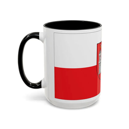 Flag of Tartu Estonia - Accent Coffee Mug - Go Mug Yourself