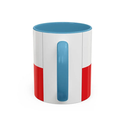 Flag of Tartu Estonia - Accent Coffee Mug - Go Mug Yourself